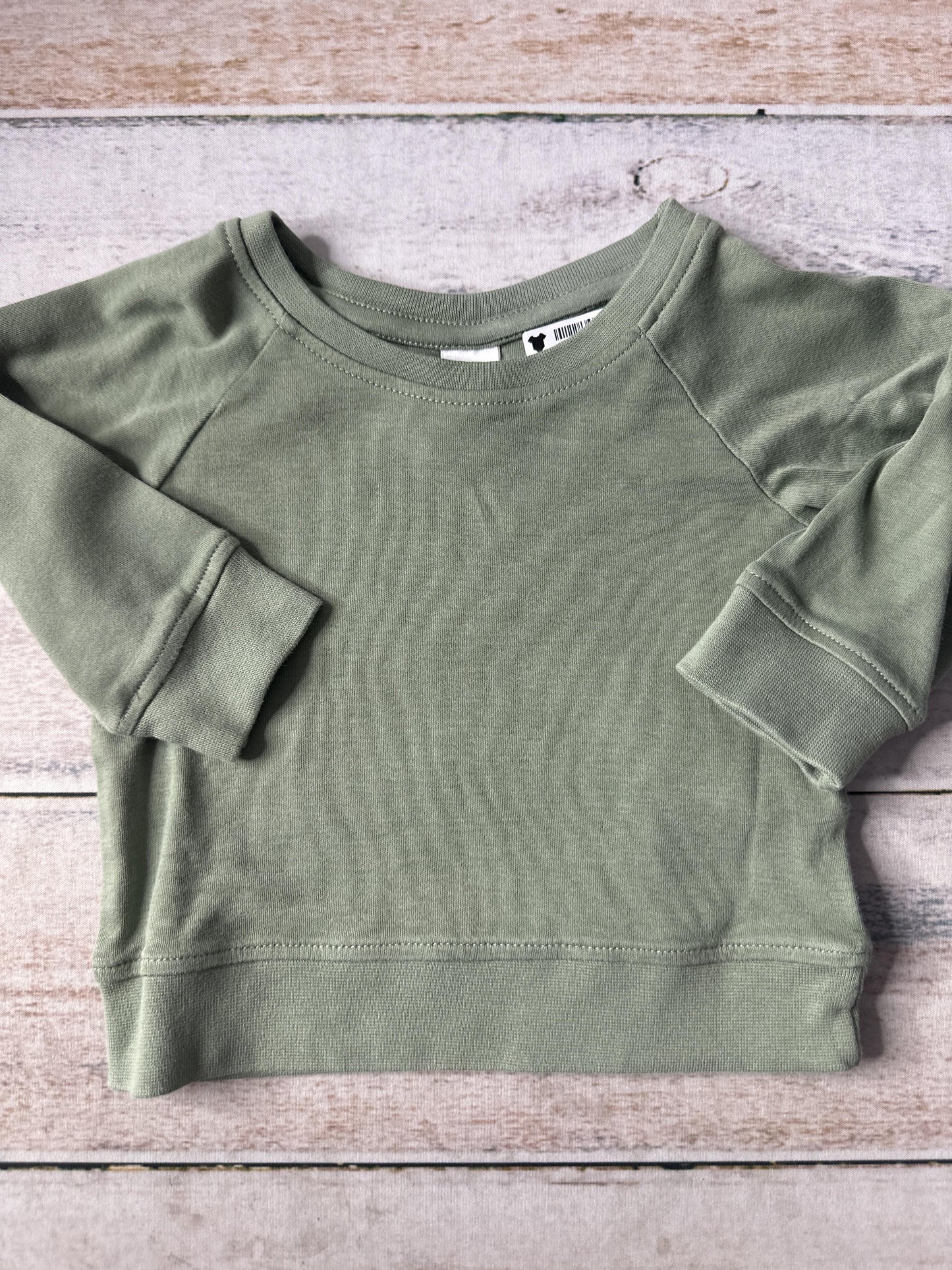 Colored Organics Unisex light green Sweater Size: 6-12 months light green