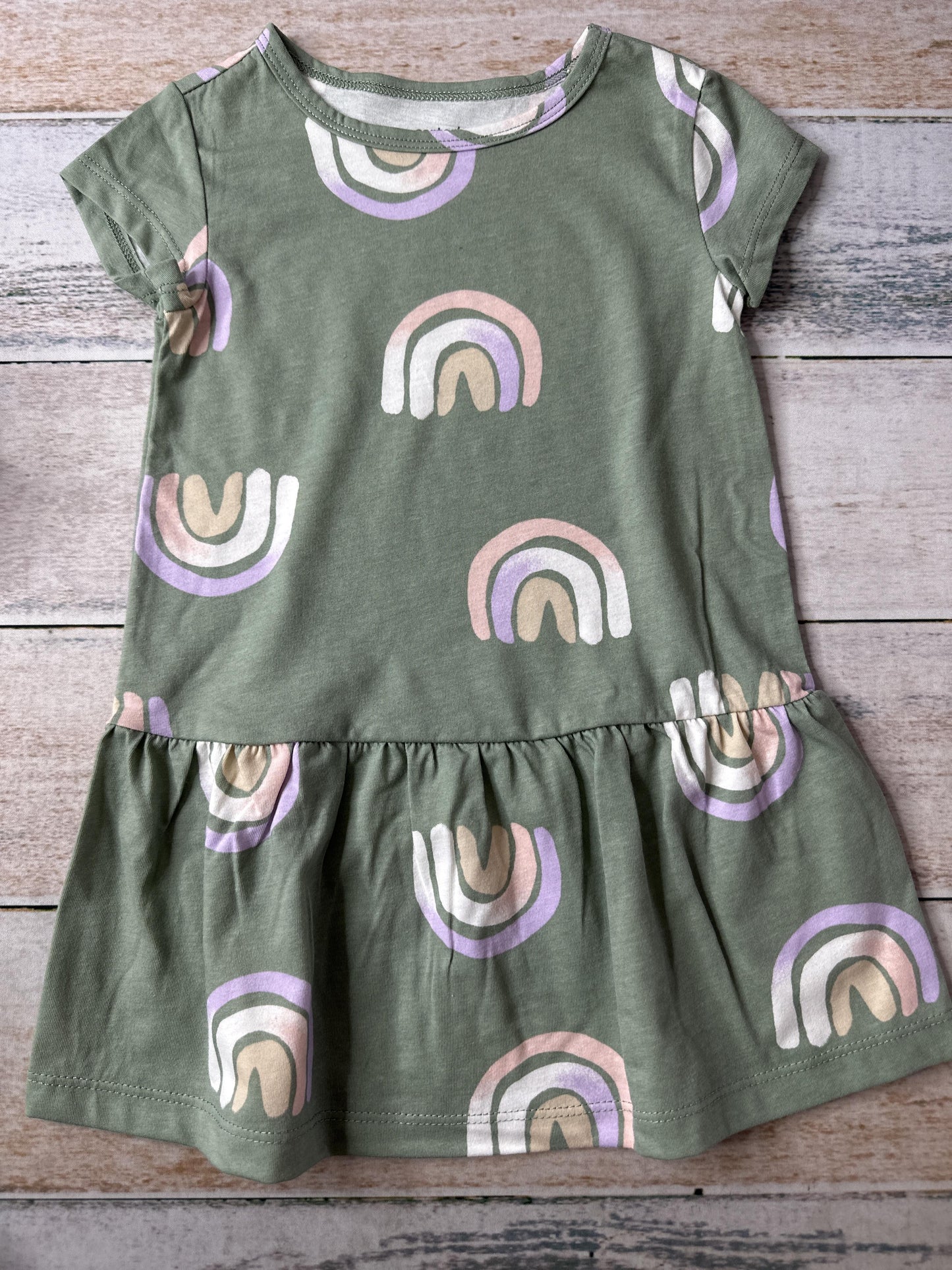 Carters Girls light green Dress Size: 3T light green