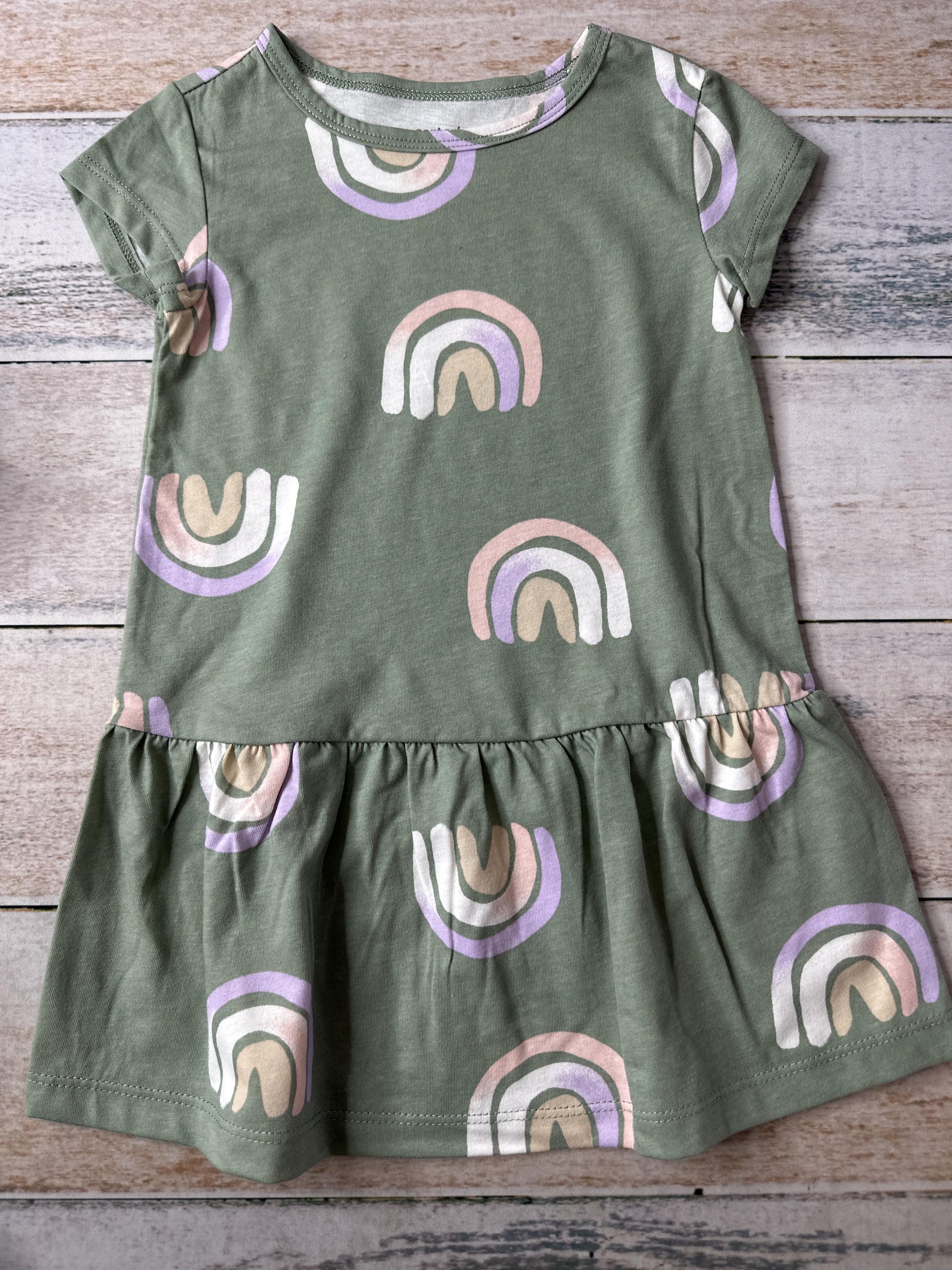Carters Girls light green Dress Size: 3T light green