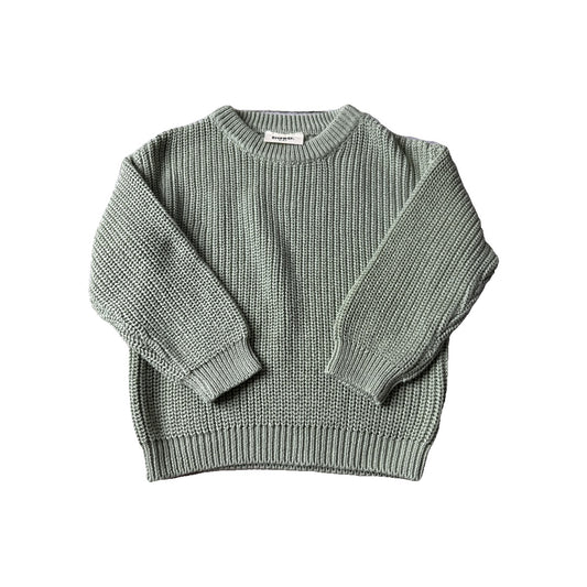 Baeb Basics Unisex light green Sweater Size: 2-4 Years light green