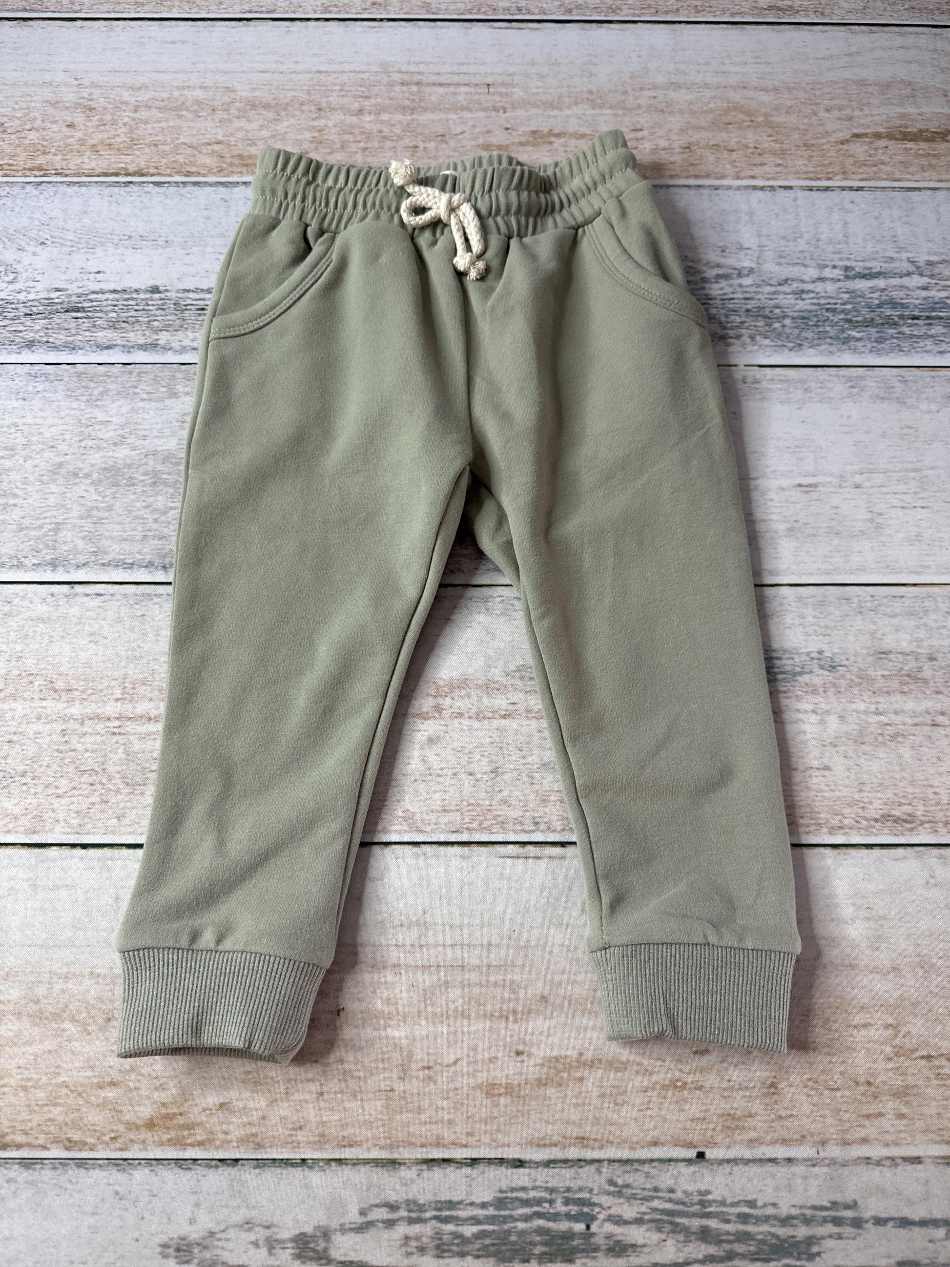 Inti Unisex light green Pants Size: 12-18 months light green