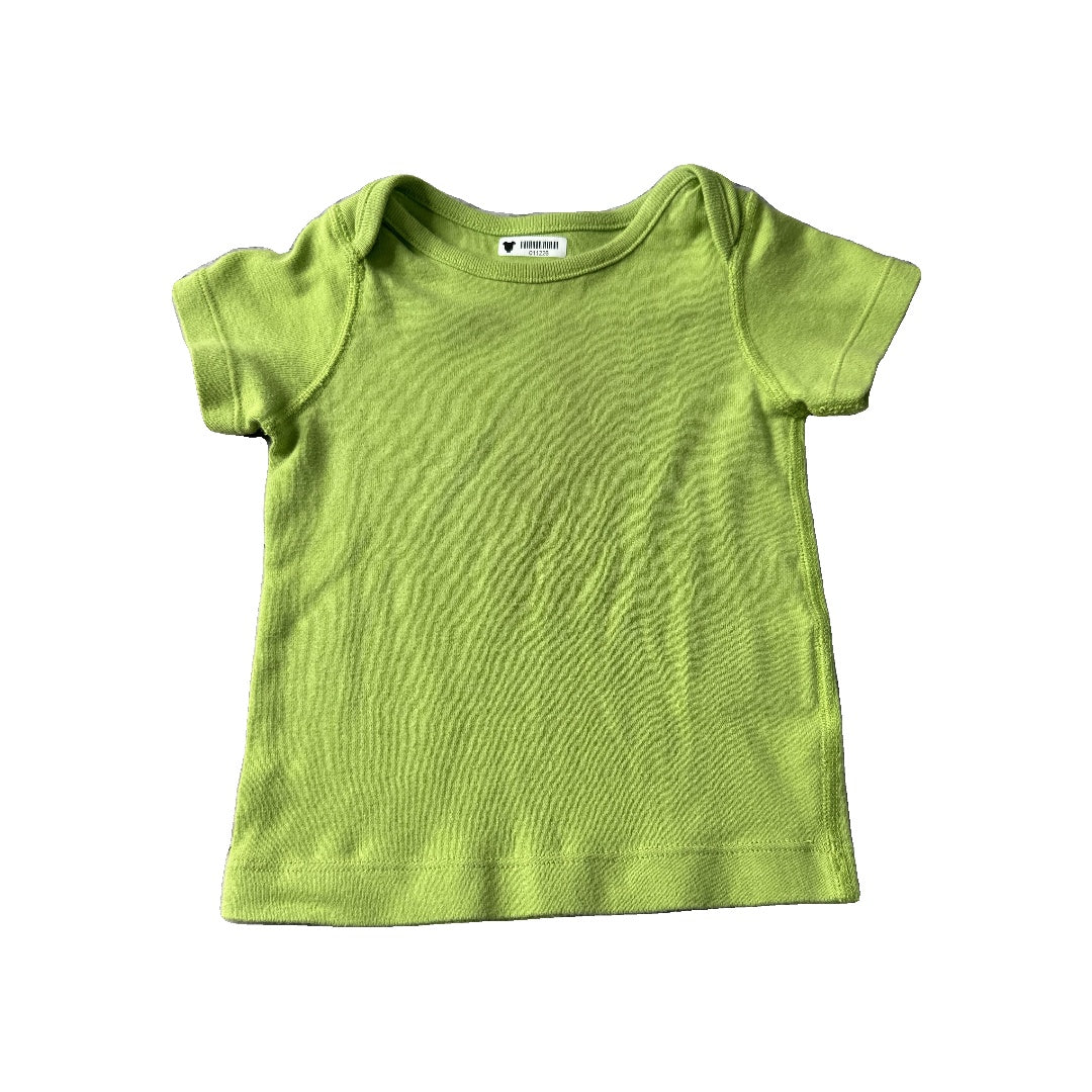 Moon and back Unisex light green T-Shirt Size: 12-18 months light green