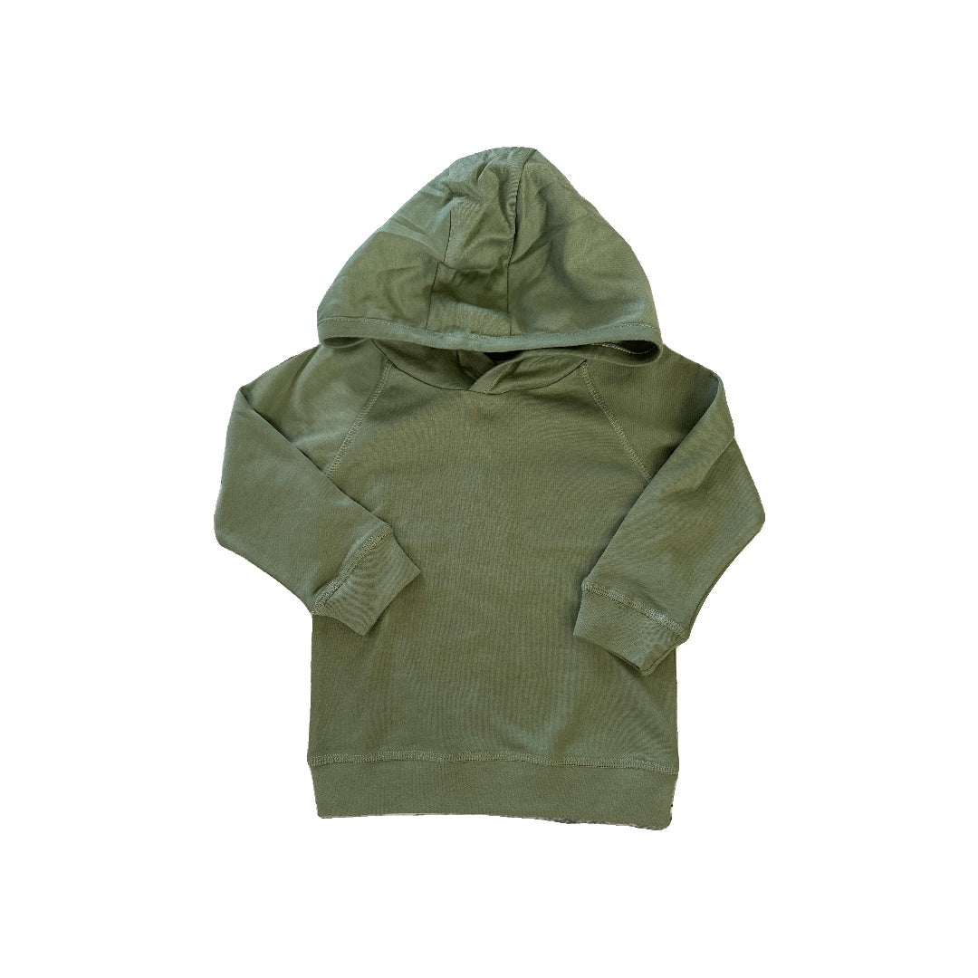 Colored Organics Unisex light green Hoodie Size: 2T light green