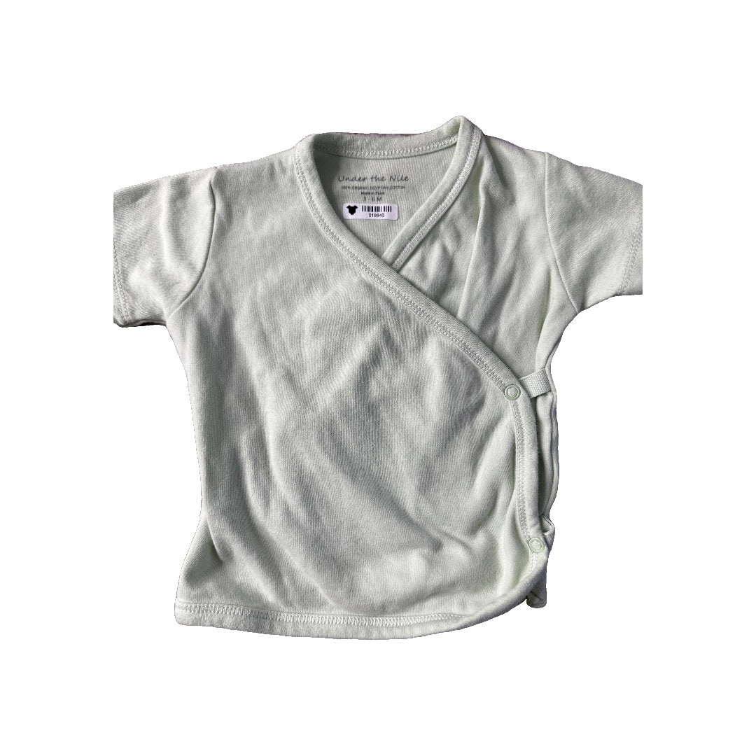Under The Nile Unisex light green Onesie Size: 3-6 months light green