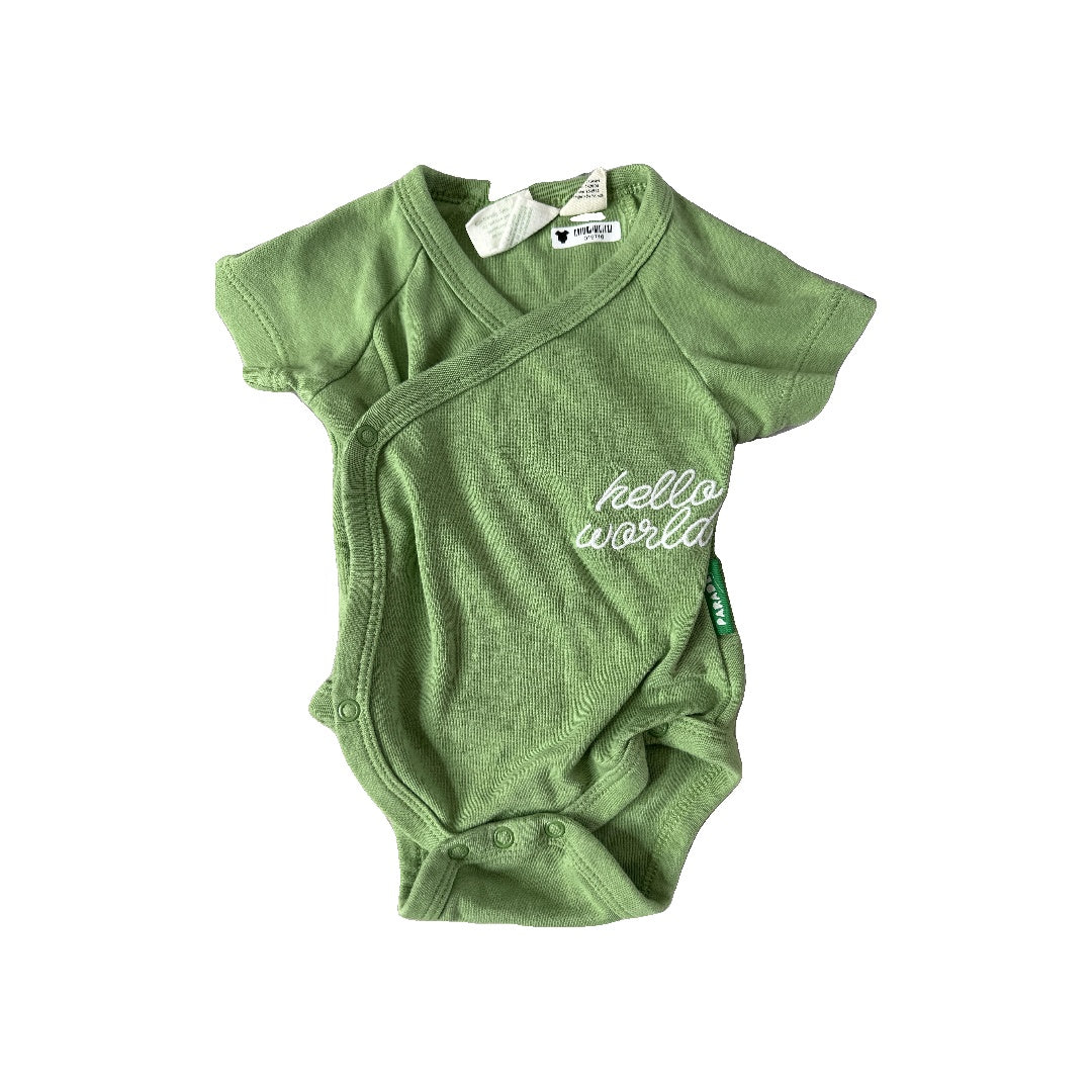 Parade Unisex light green Onesie Size: 0-3 months light green