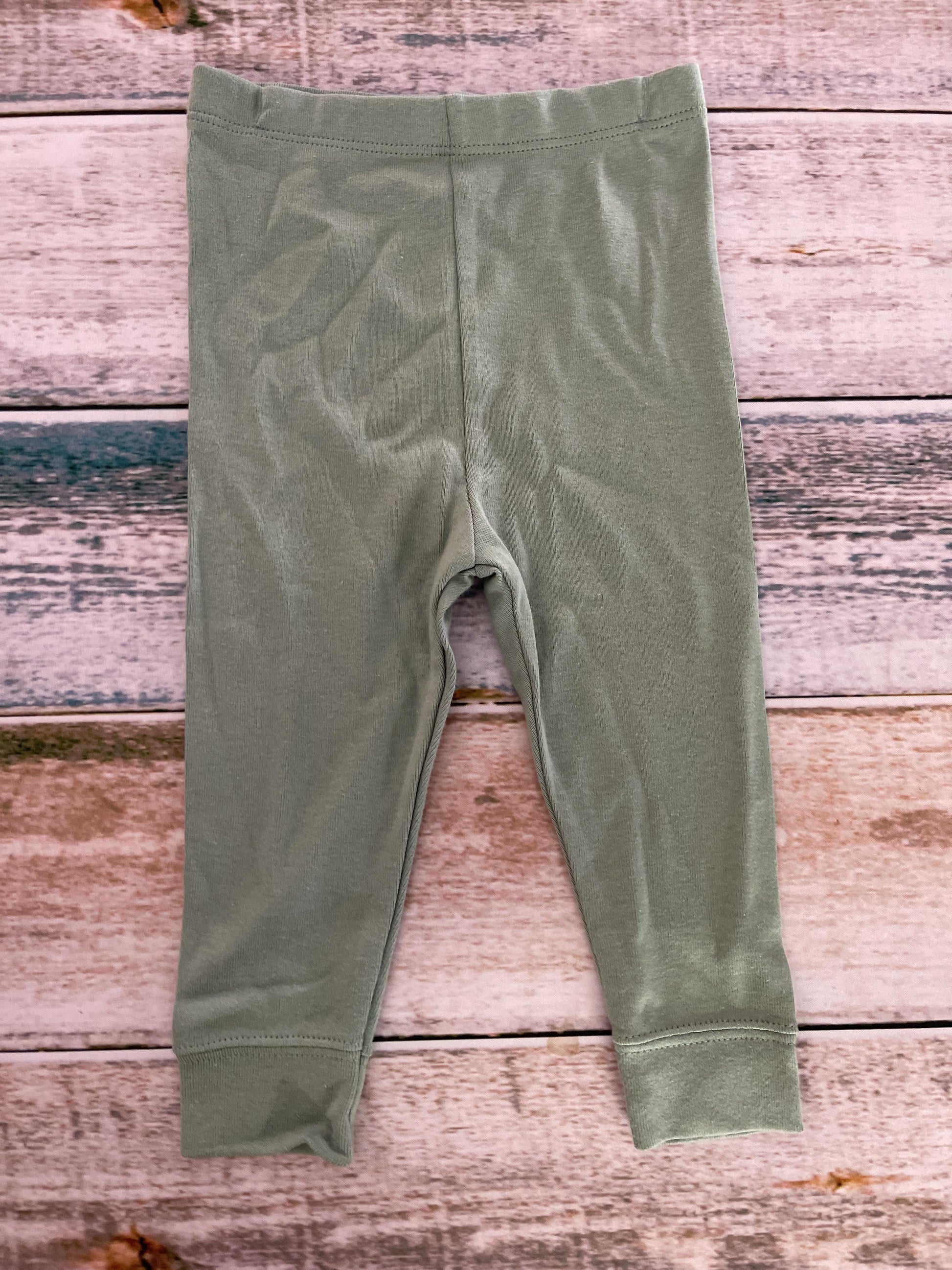Cloud Island Unisex light green Pants Size: 6-9 months light green