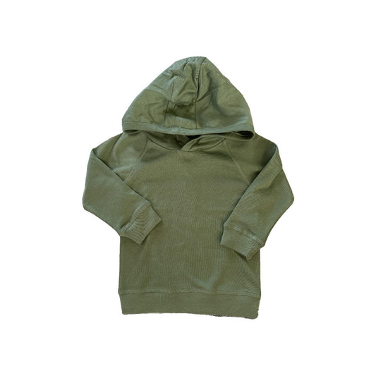 Colored Organics Unisex light green Hoodie Size: 2T light green