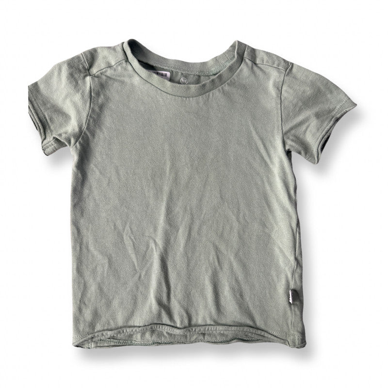 Honest Co Boys Light Green T-Shirt Size: 9-12 months Light Green