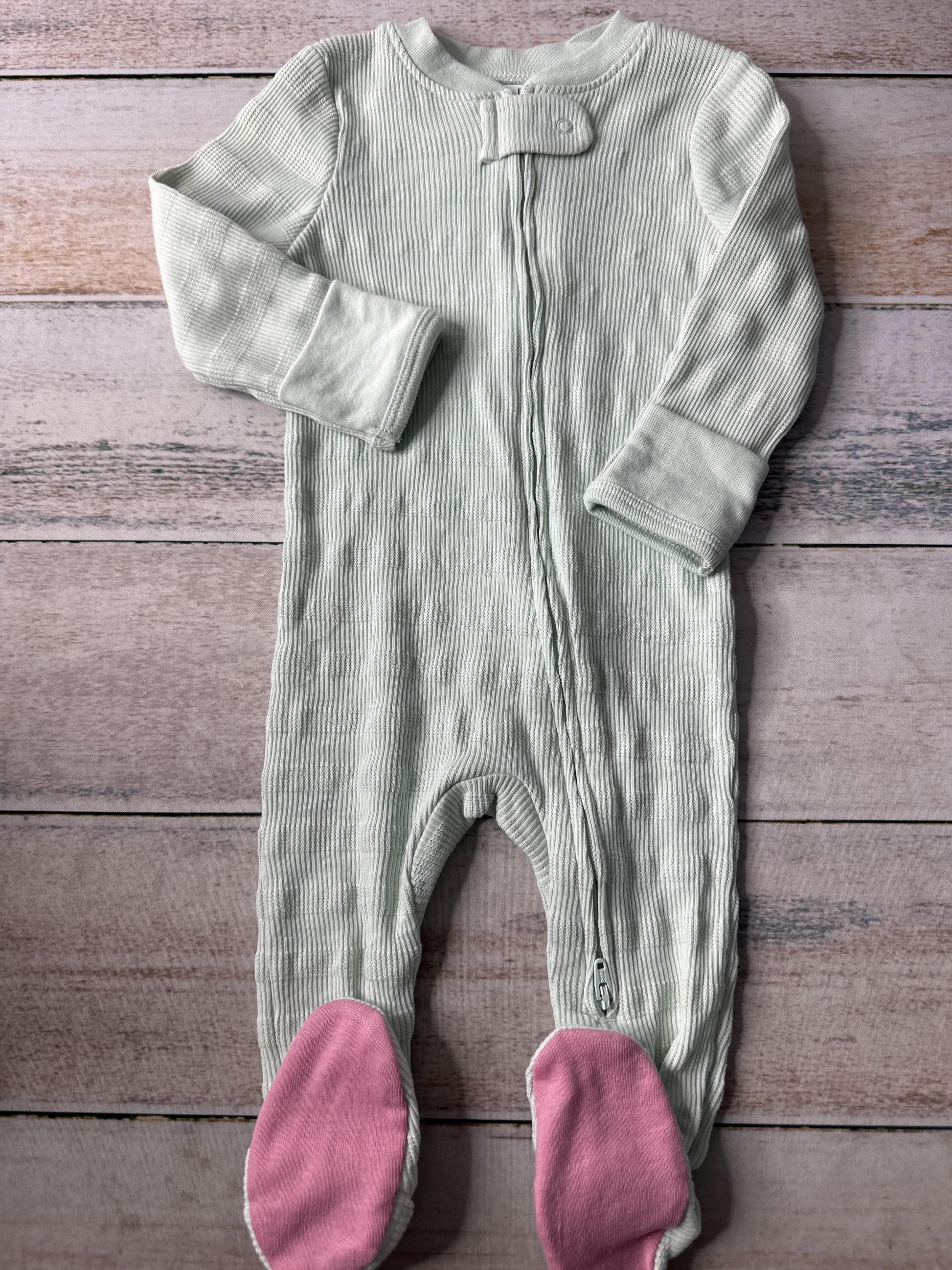 Cloud Island Unisex light green Pajamas Size: 3-6 months light green