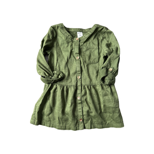 Carters Girls light green Long Sleeve T-Shirt Size: 3T light green