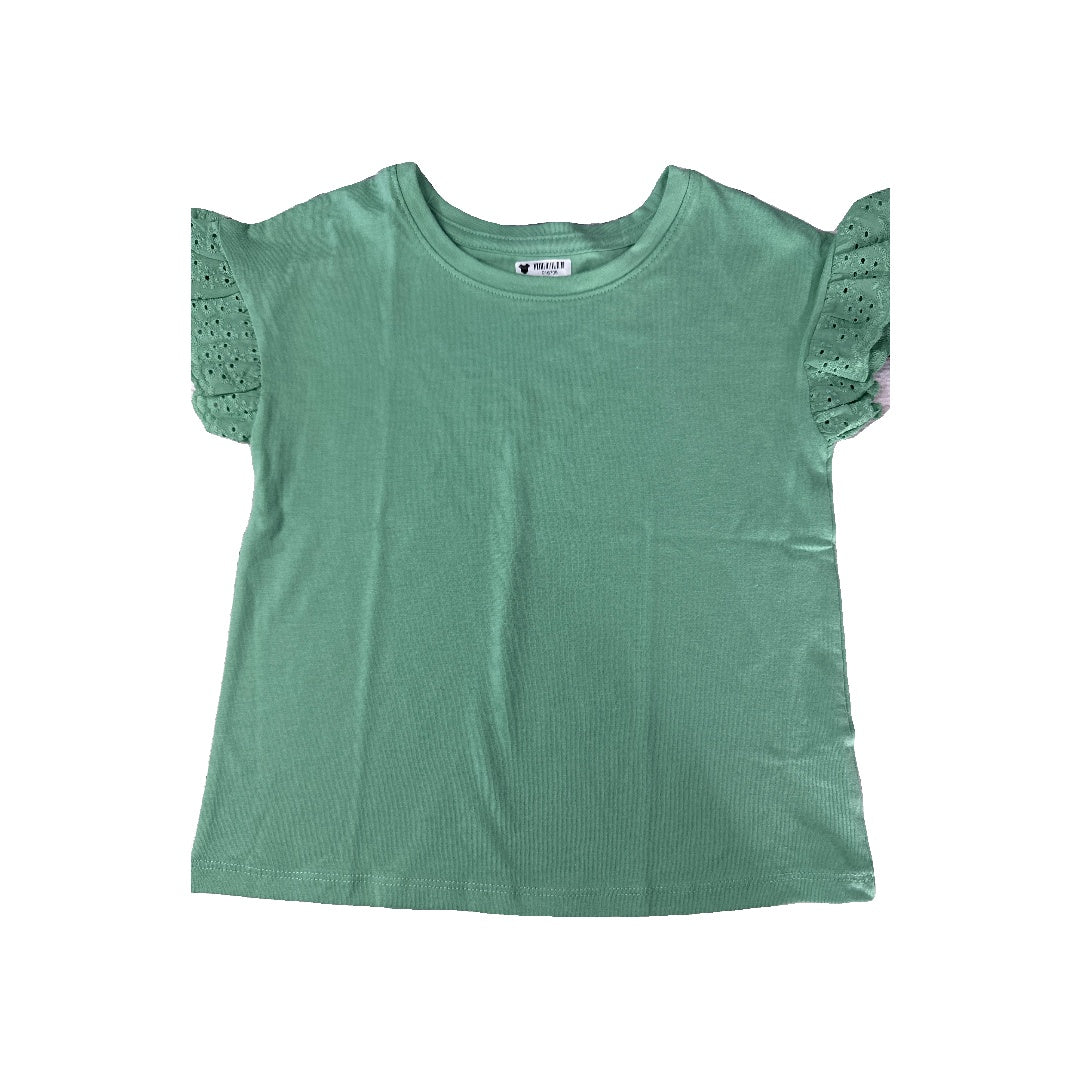 Cat & Jack Unisex light green T-Shirt Size: 5T light green