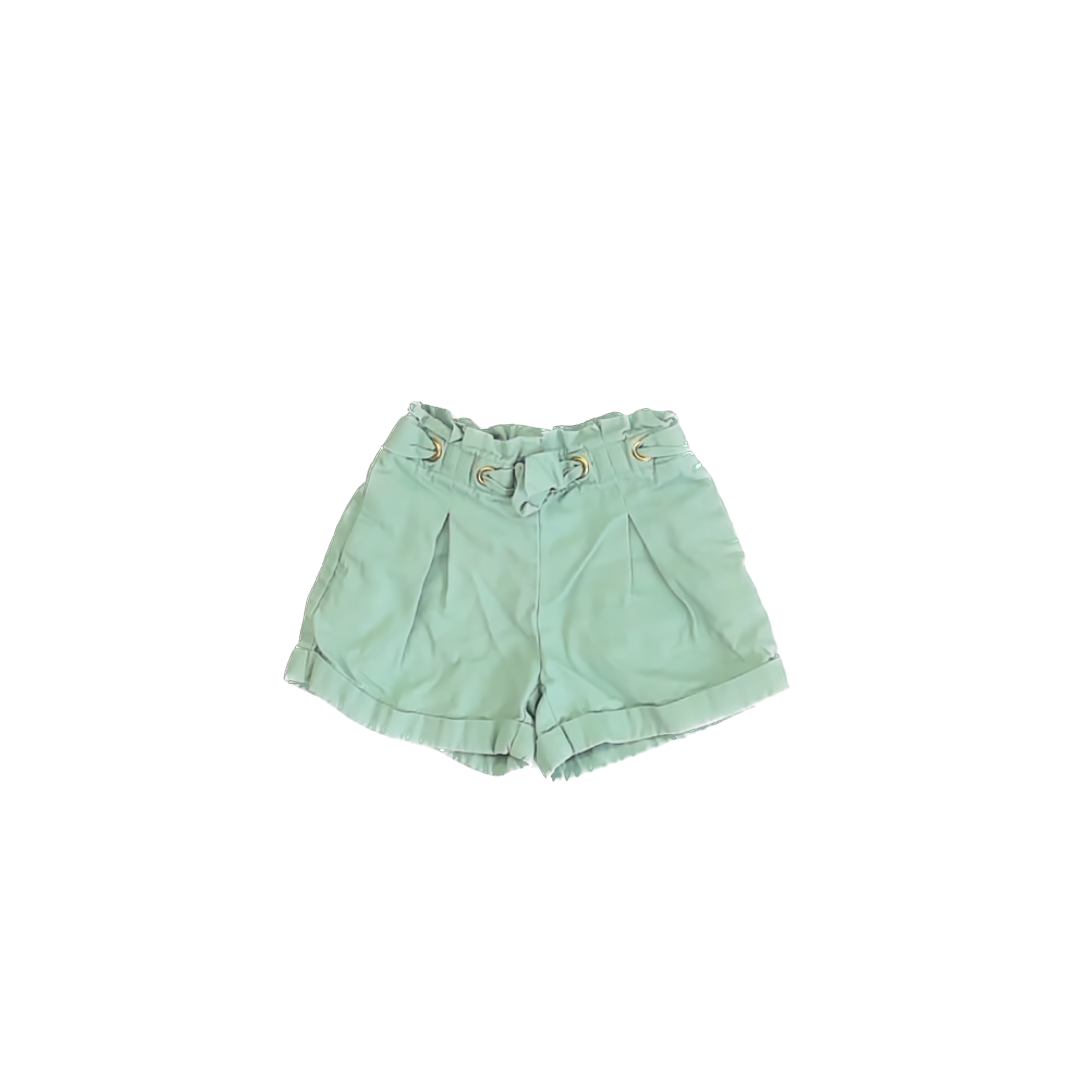 Janie and Jack Girls Light Green Shorts Size: 2T Light Green