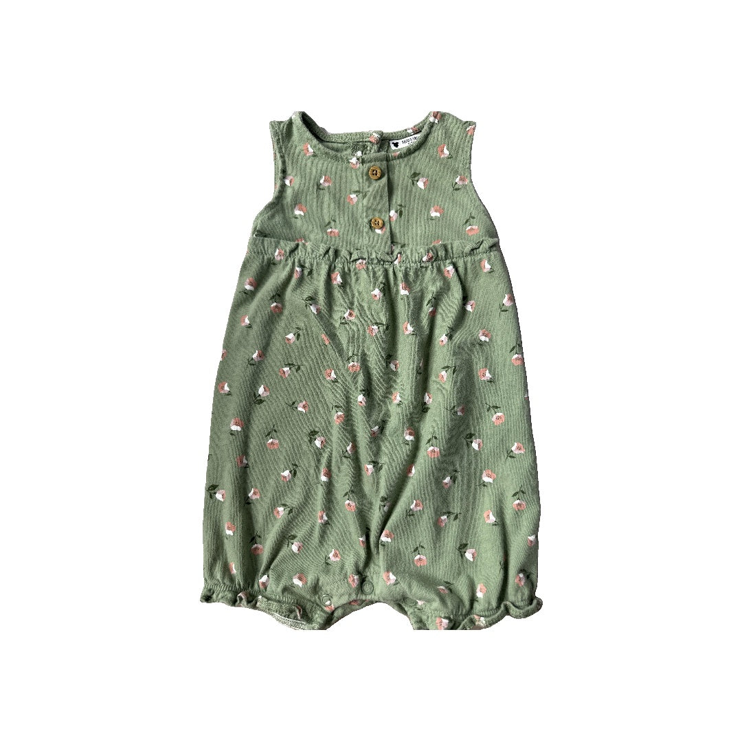 Carters Girls light green Romper Size: 9 months light green
