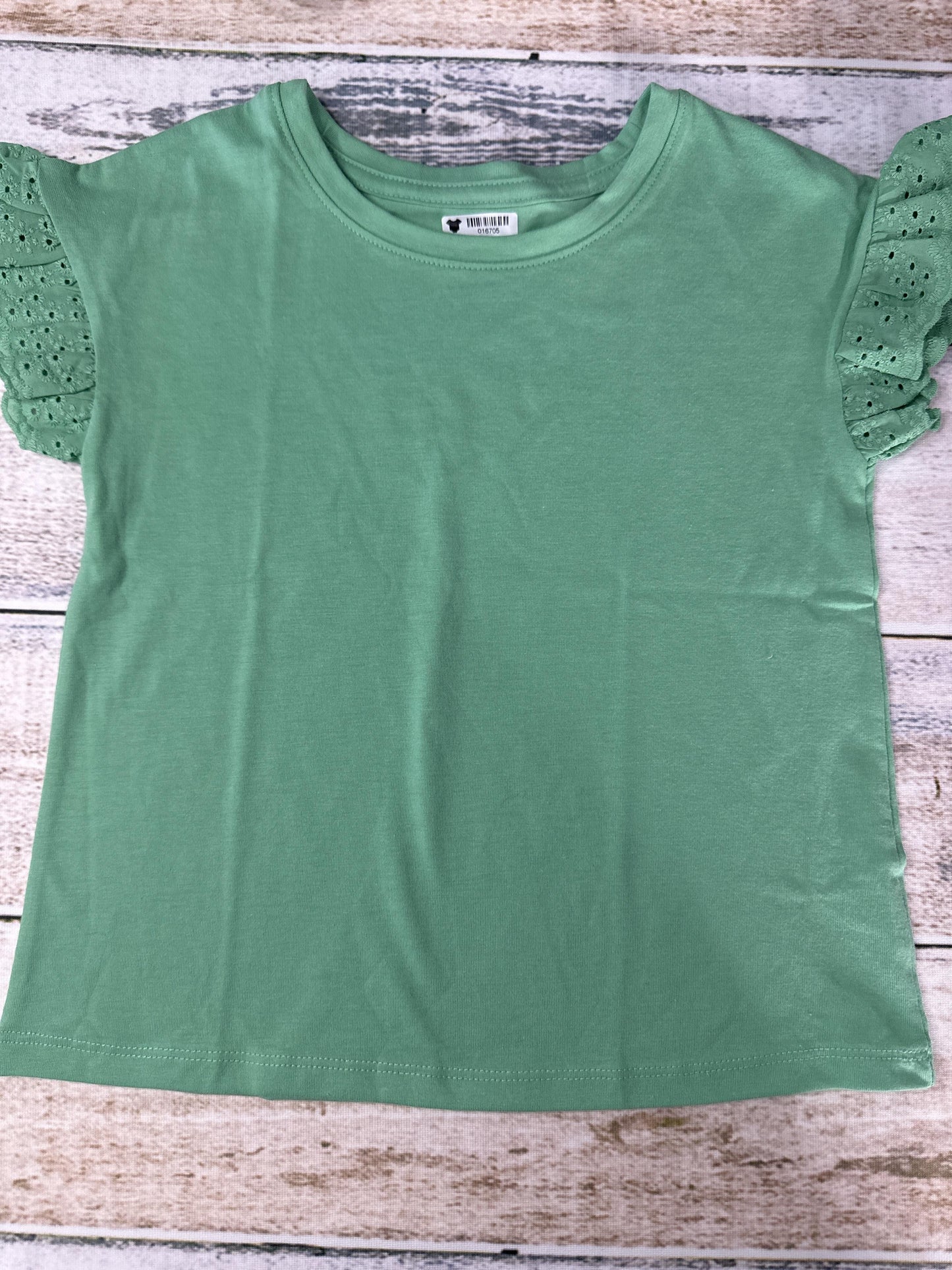 Cat & Jack Unisex light green T-Shirt Size: 5T light green