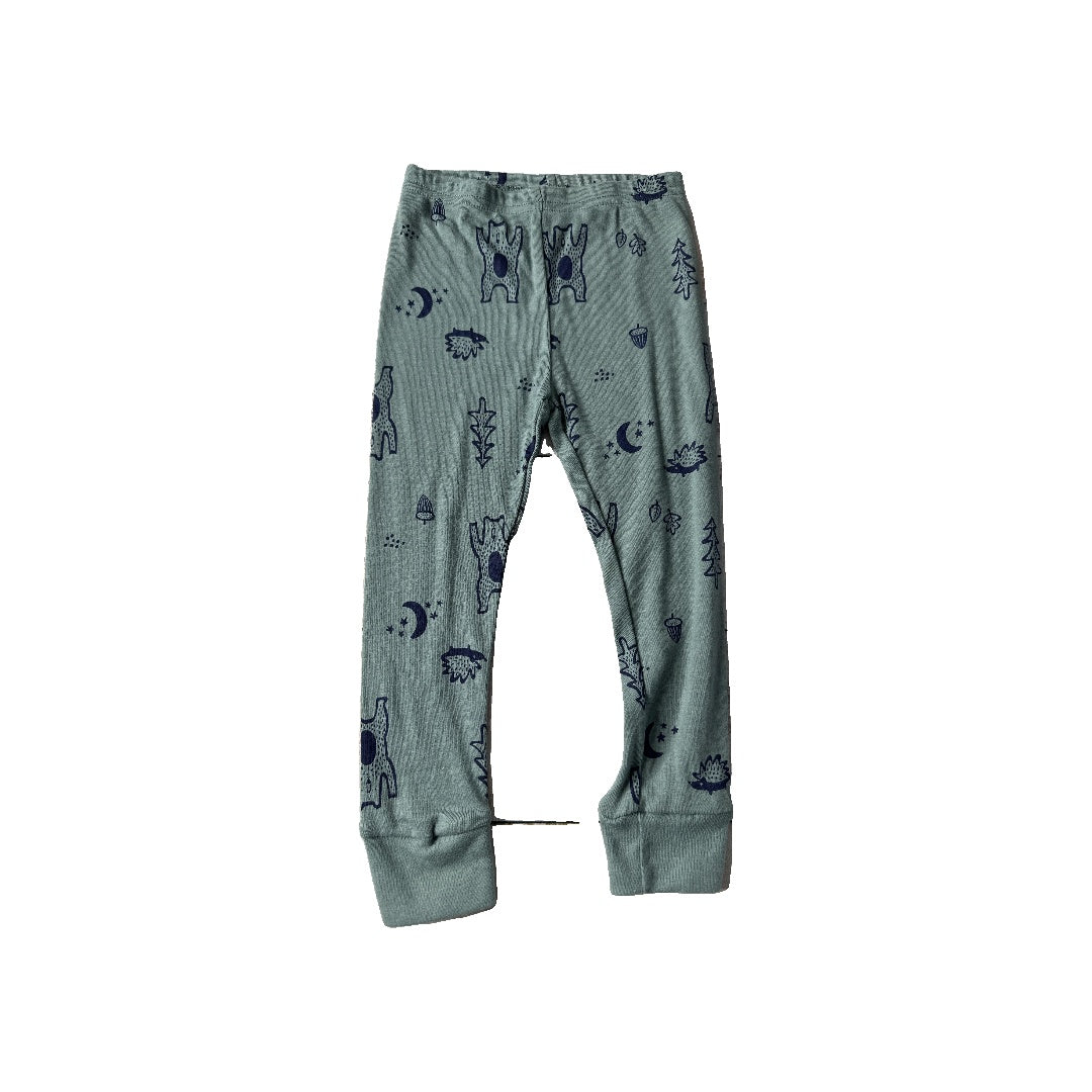 Carters Unisex light green Pajamas Size: 2T light green