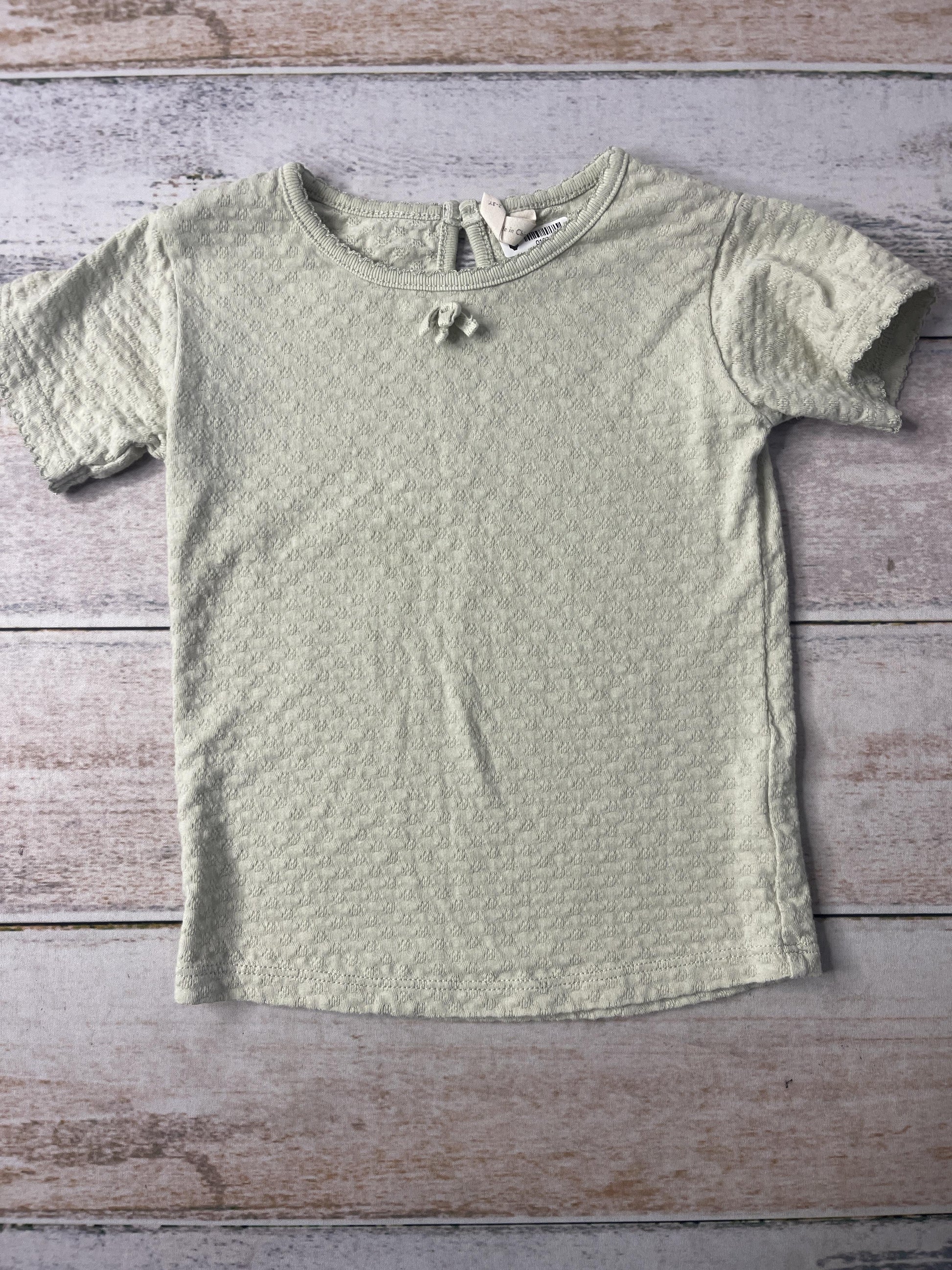 Jamie Kay Girls light green T-Shirt Size: 2-3 Years light green