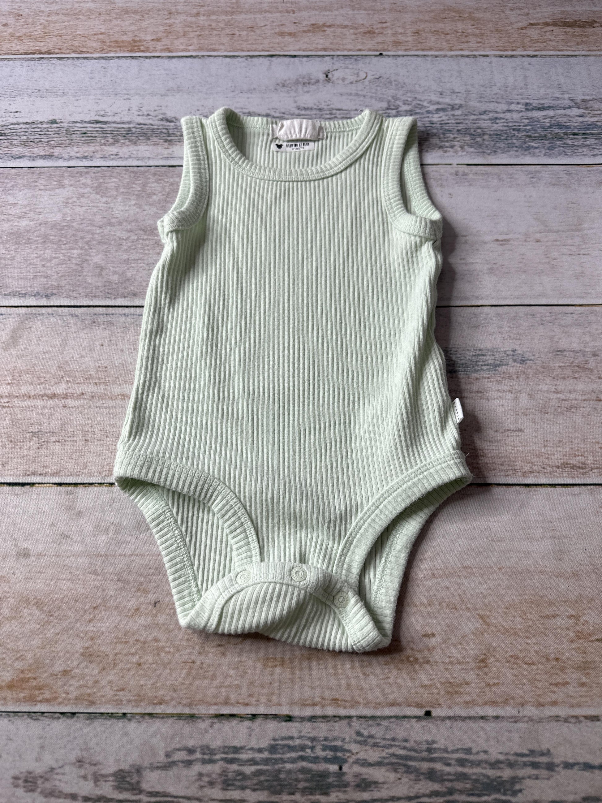 Firsts Unisex light green Tank Top Size: 12 months light green