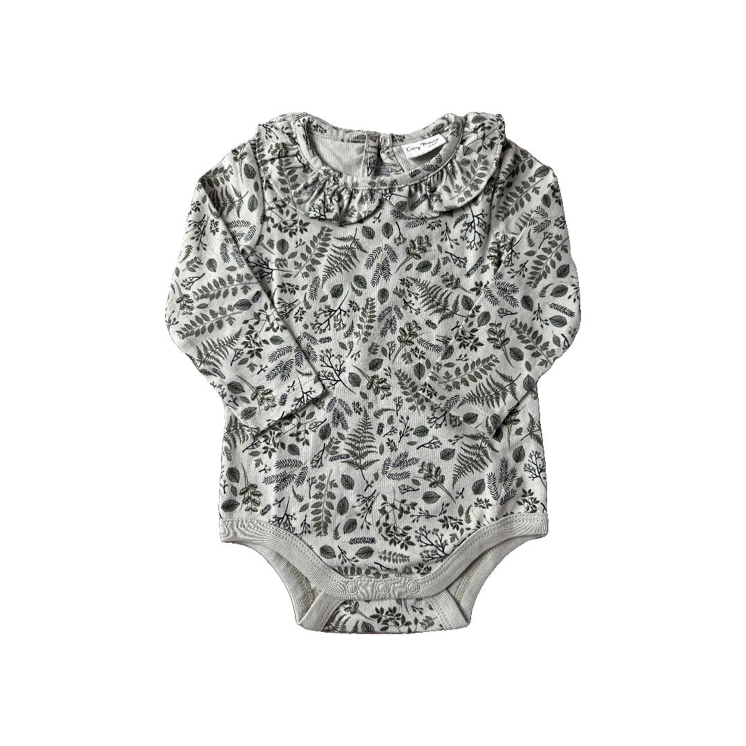 City Mouse Girls light green Onesie Size: 6-9 months light green