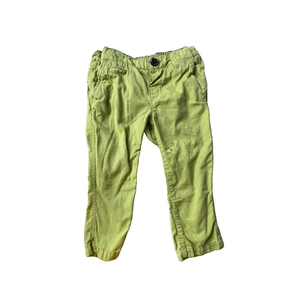 Unisex light green Pants Size: 12 months light green