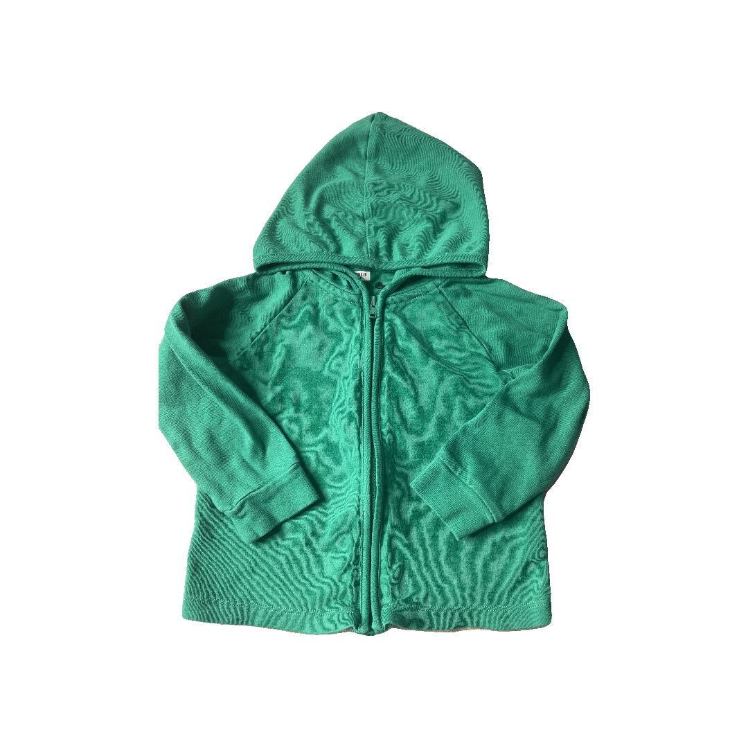 Finn + Emma Unisex light green Hoodie Size: 2T light green