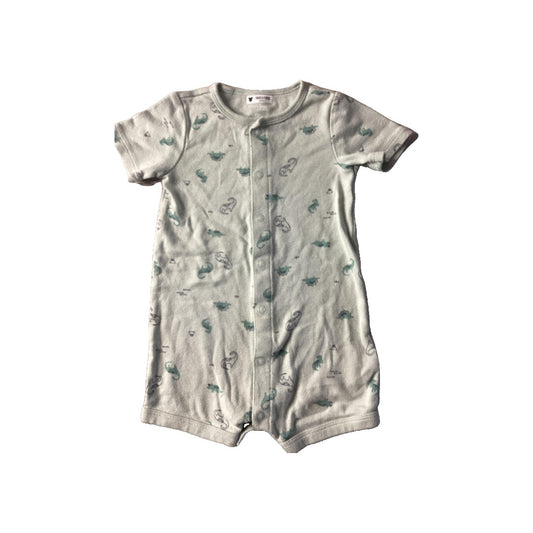 Carters,Carolina Zapf,Carters Boys light green Romper Size: 12 months light green