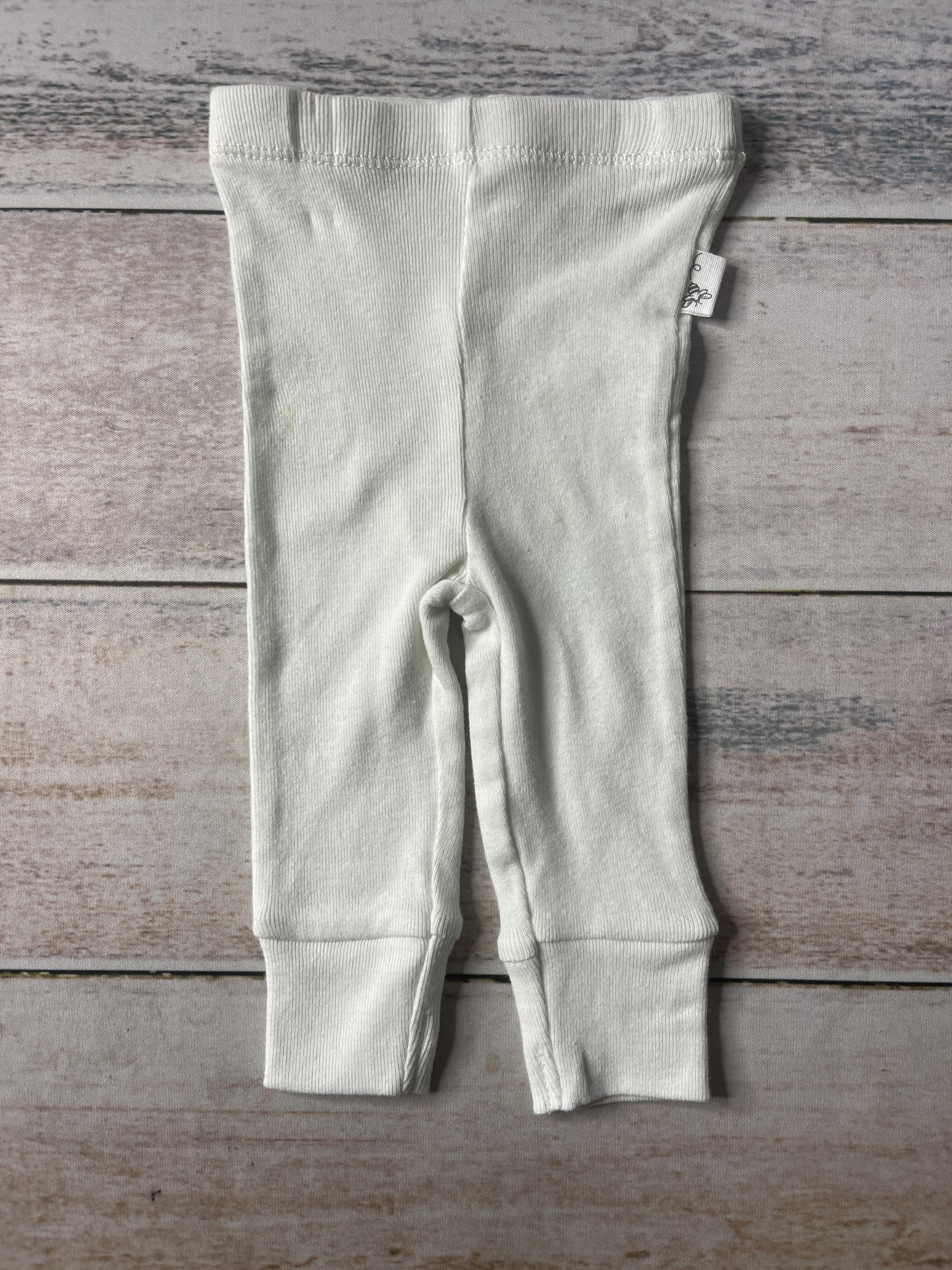 Burt's Bees Unisex light green Pants Size: Preemie light green