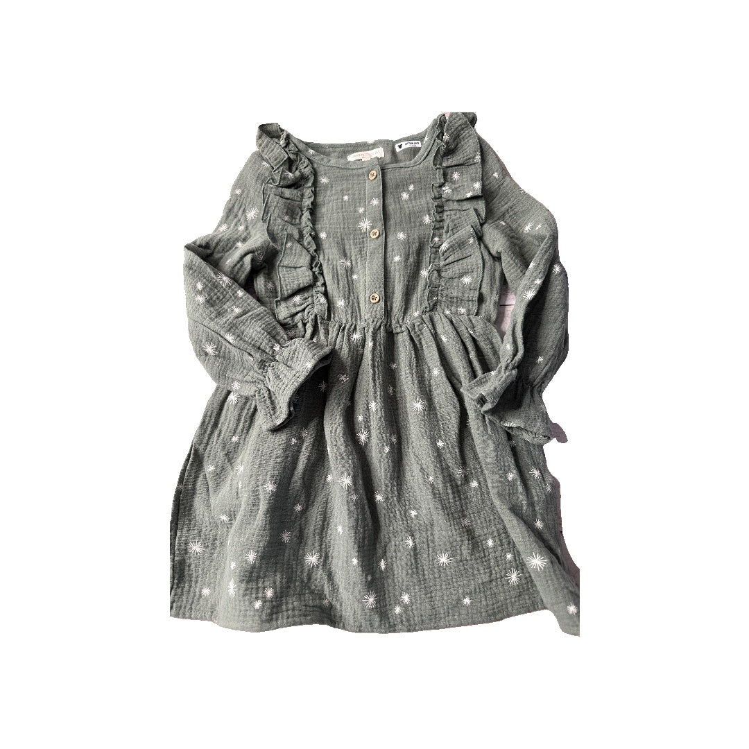 Grayson Collective Girls light green Dress Size: 4T light green