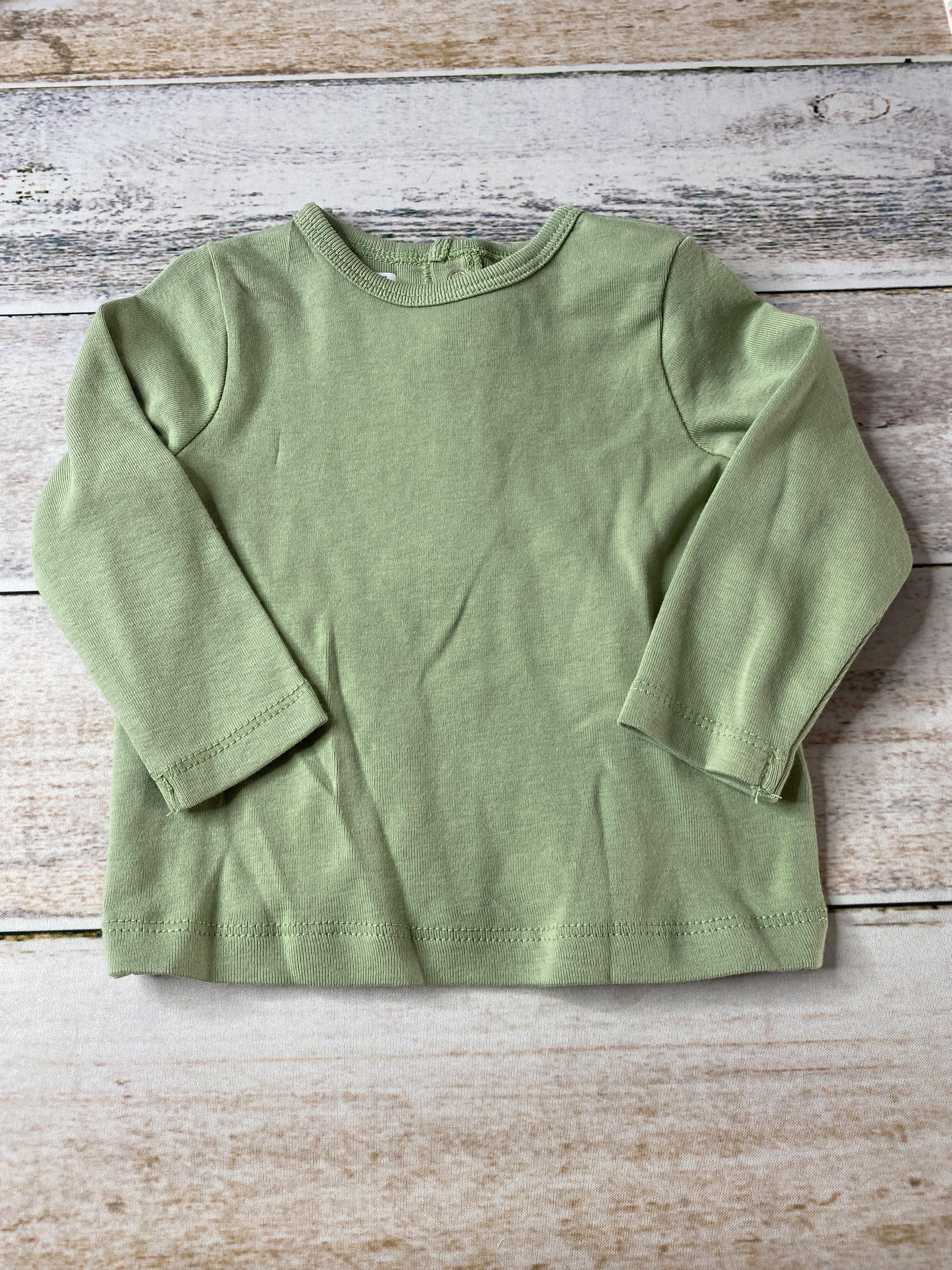 Focus Unisex light green Long Sleeve Shirt Size: 12 months light green