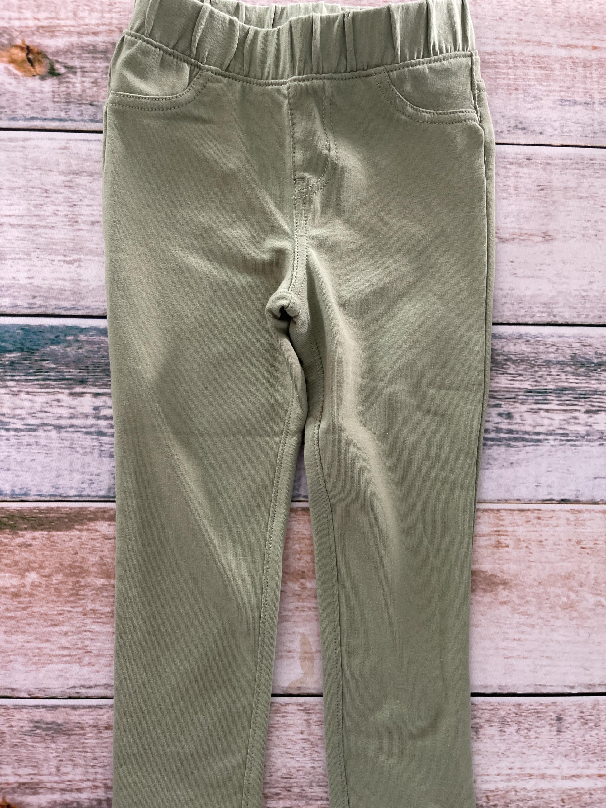 Cat & Jack Girls light green Pants Size: 3T light green