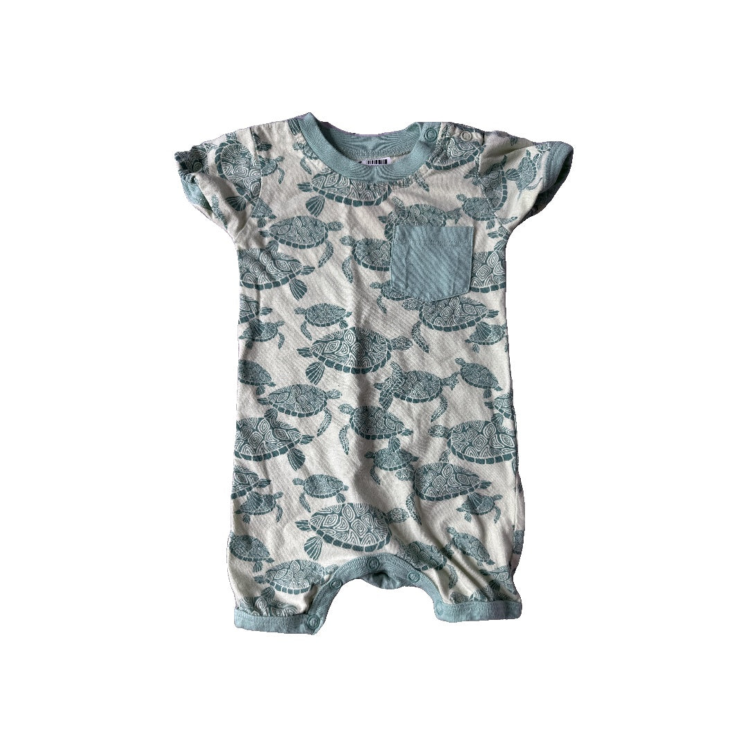Cat & Dogma Unisex light green Romper Size: 3-6 months light green