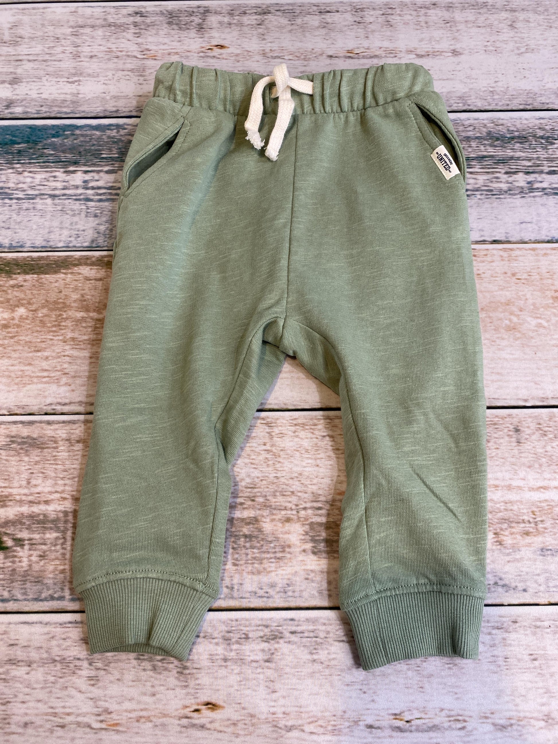 H&M Boys light green Pants Size: 12M light green
