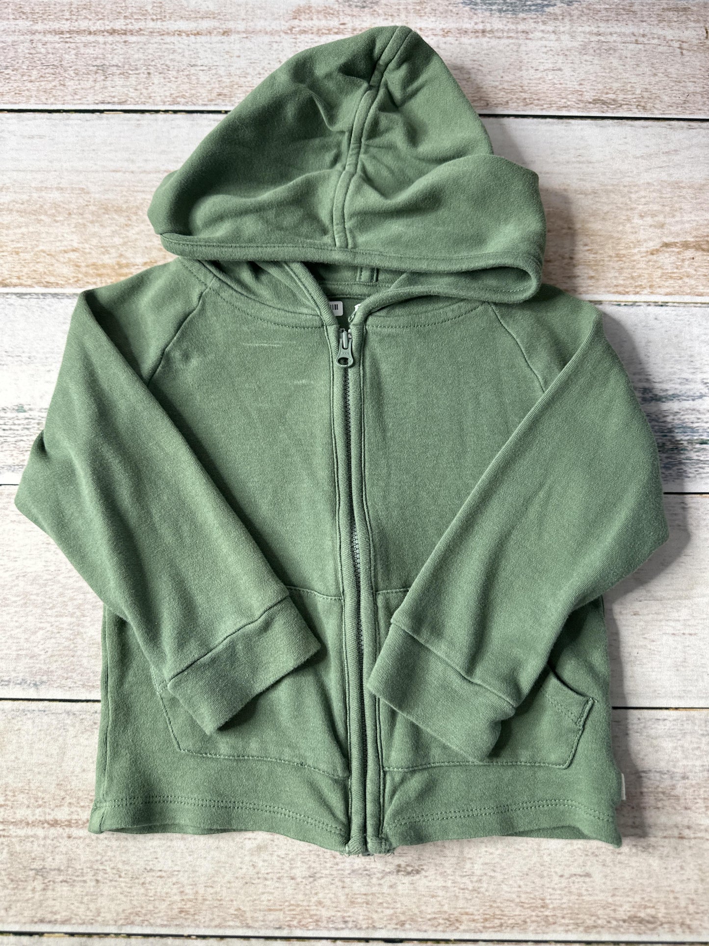 Finn + Emma Unisex light green Hoodie Size: 18-24 months light green