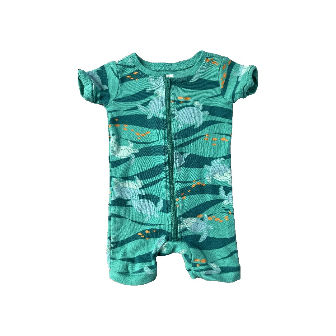 Tea Unisex light green Romper Size: 3-6 months light green