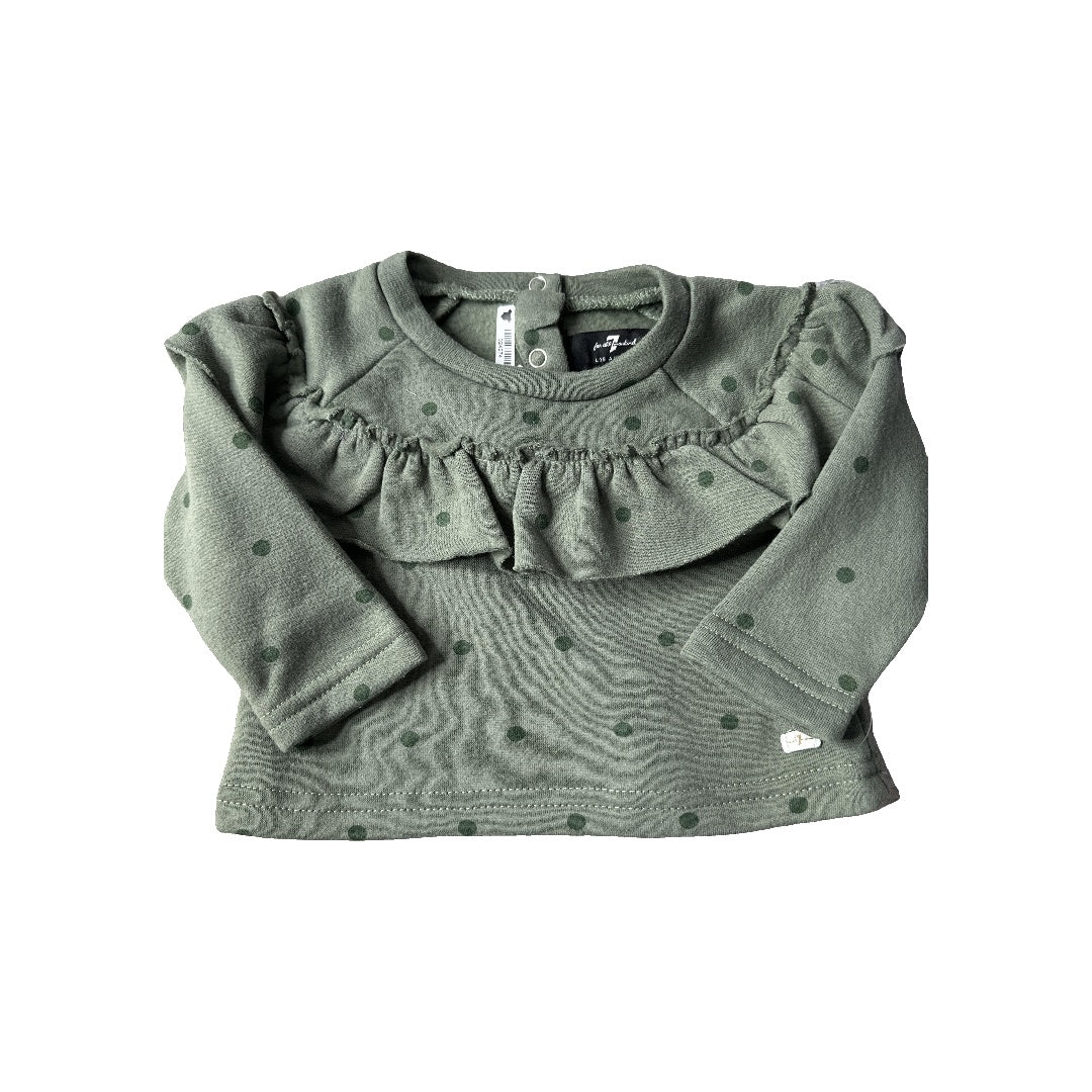 7 For All Mankind Girls light green Sweater Size: 3-6 months light green