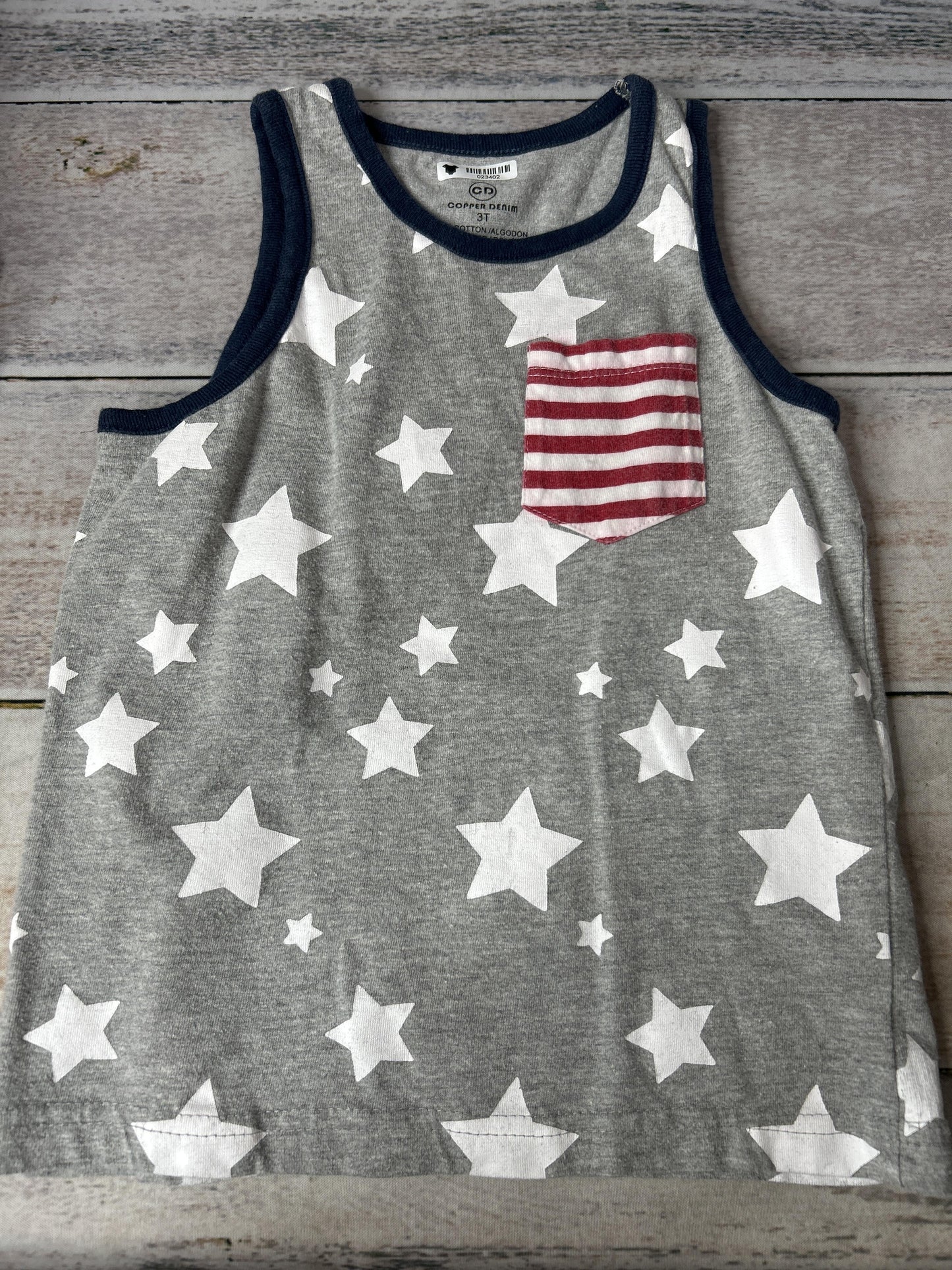 Boys Light grey Tank Top Size: 3T Light grey