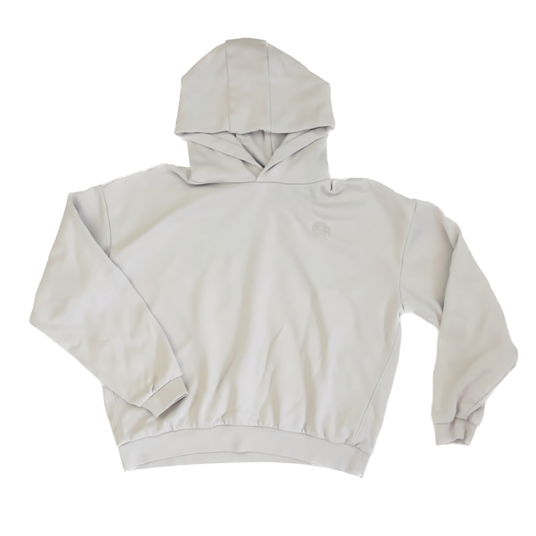 River Island Unisex Light Grey Hoodie Size: 11/12 Years Light Grey