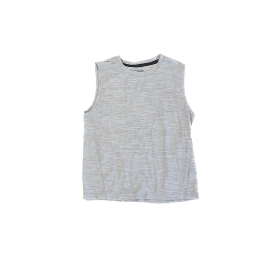Old Navy Girls Light Grey Athletic Top Size: 6-7 Years Light Grey