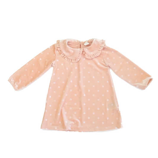 H&M Girls Light Pink Dress Size: 2T Light Pink
