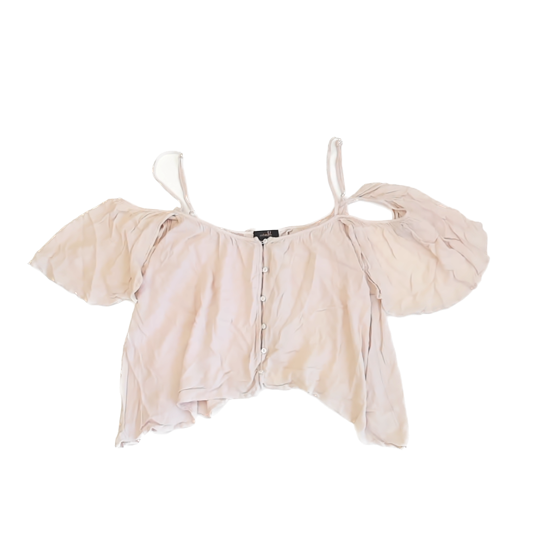 Ontwelfth Girls Light Pink Blouse Size: L Light Pink