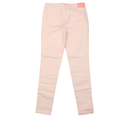 Jacadi Girls Light Pink Jeans Size: 8 Years Light Pink