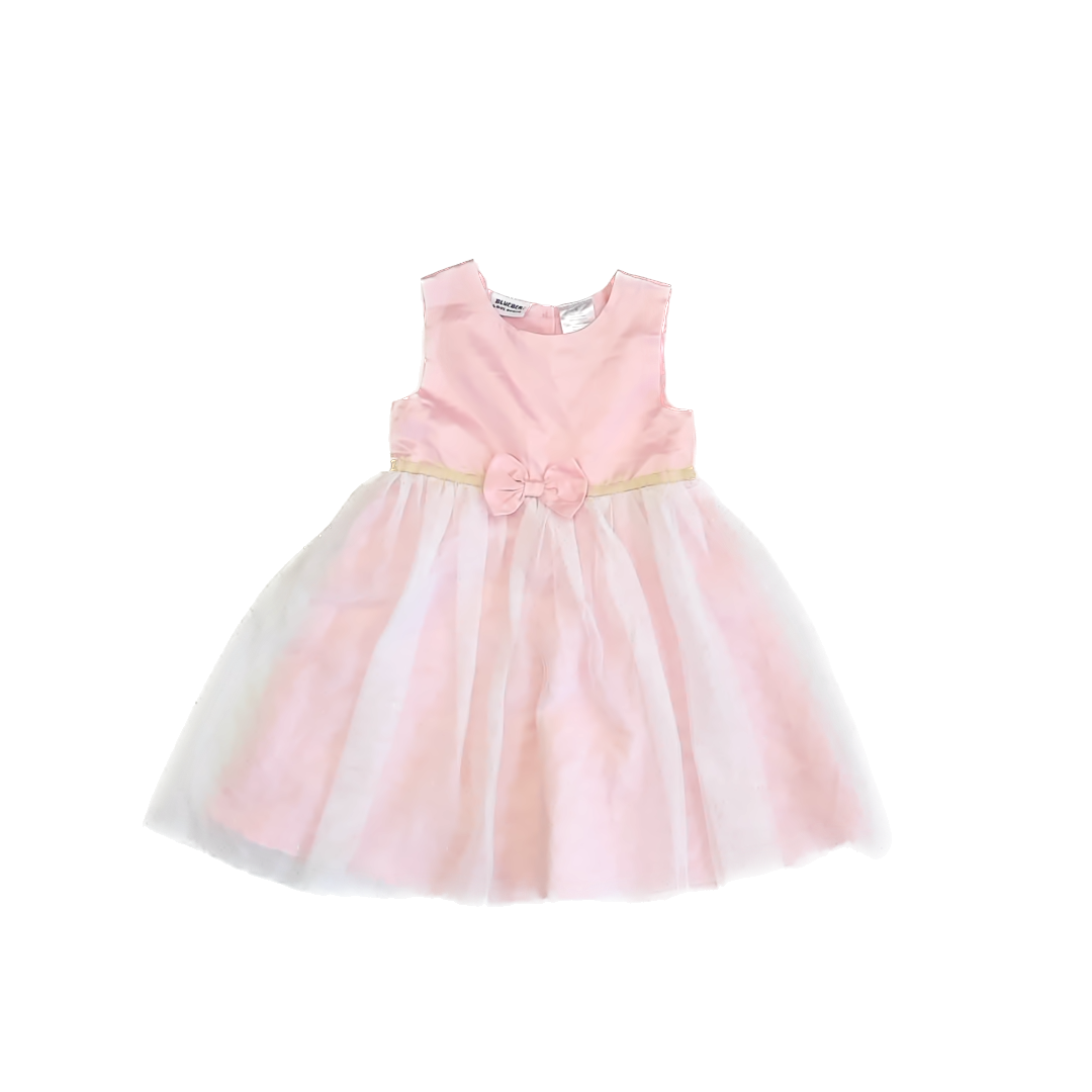 BlueBeri Boulevard Girls Light Pink Special Occasion Dress Size: 6 Years Light Pink