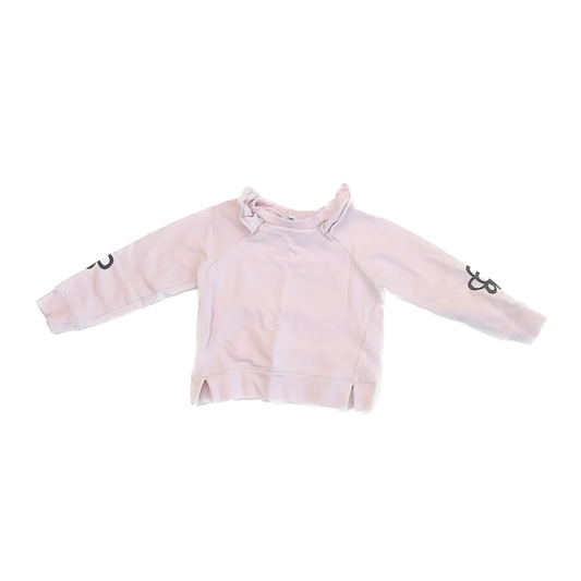 Splendid Girls Light Pink Sweatshirt Size: 2T Light Pink