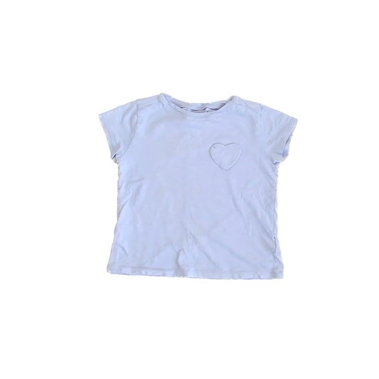 Crewcuts Girls Light Purple T-Shirt Size: 6-7 Years Light Purple