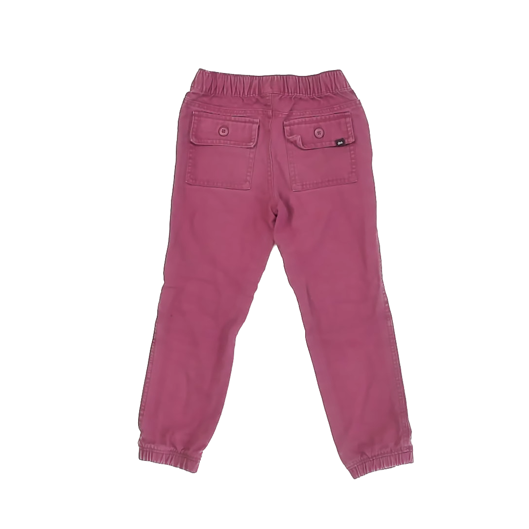 Tea Collection Girls Light Red Pants Size: 6 Years Light Red
