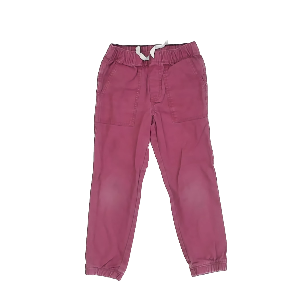 Tea Collection Girls Light Red Pants Size: 6 Years Light Red