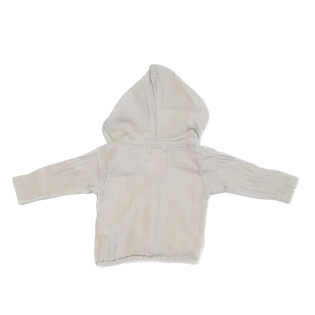 Me & Henry Girls Light Tan Hoodie Size: 0-3 Months Light Tan
