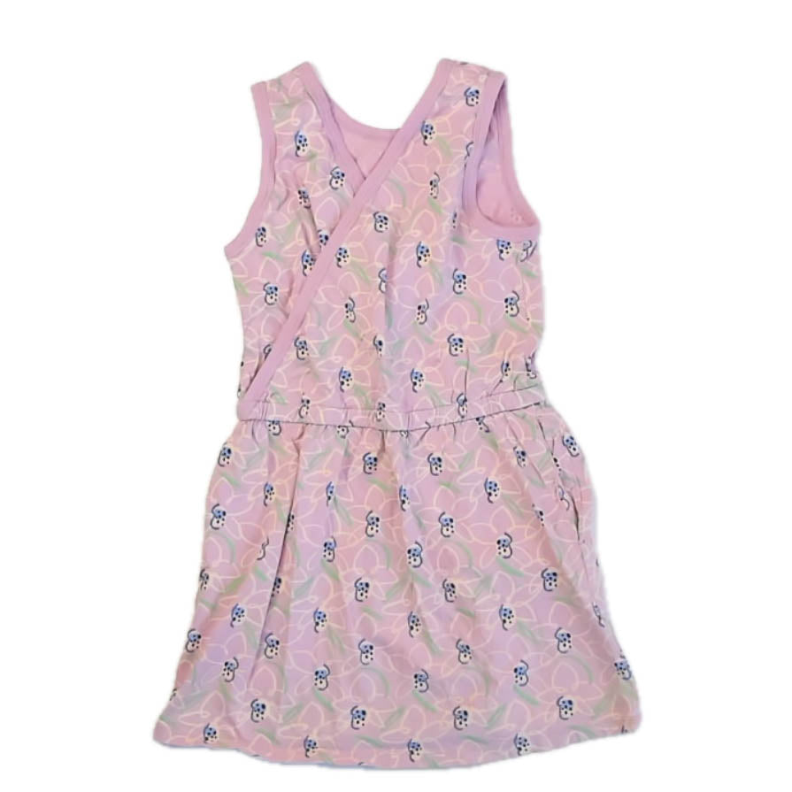 Tea Colllection Girls Lilac Floral Dress Size: 8 Years Lilac Floral