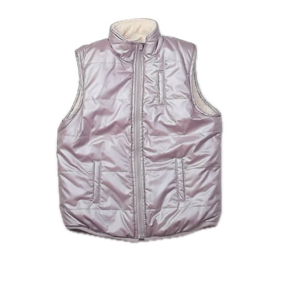Egg Girls Lilac Metallic Vest Size: 5T Lilac Metallic