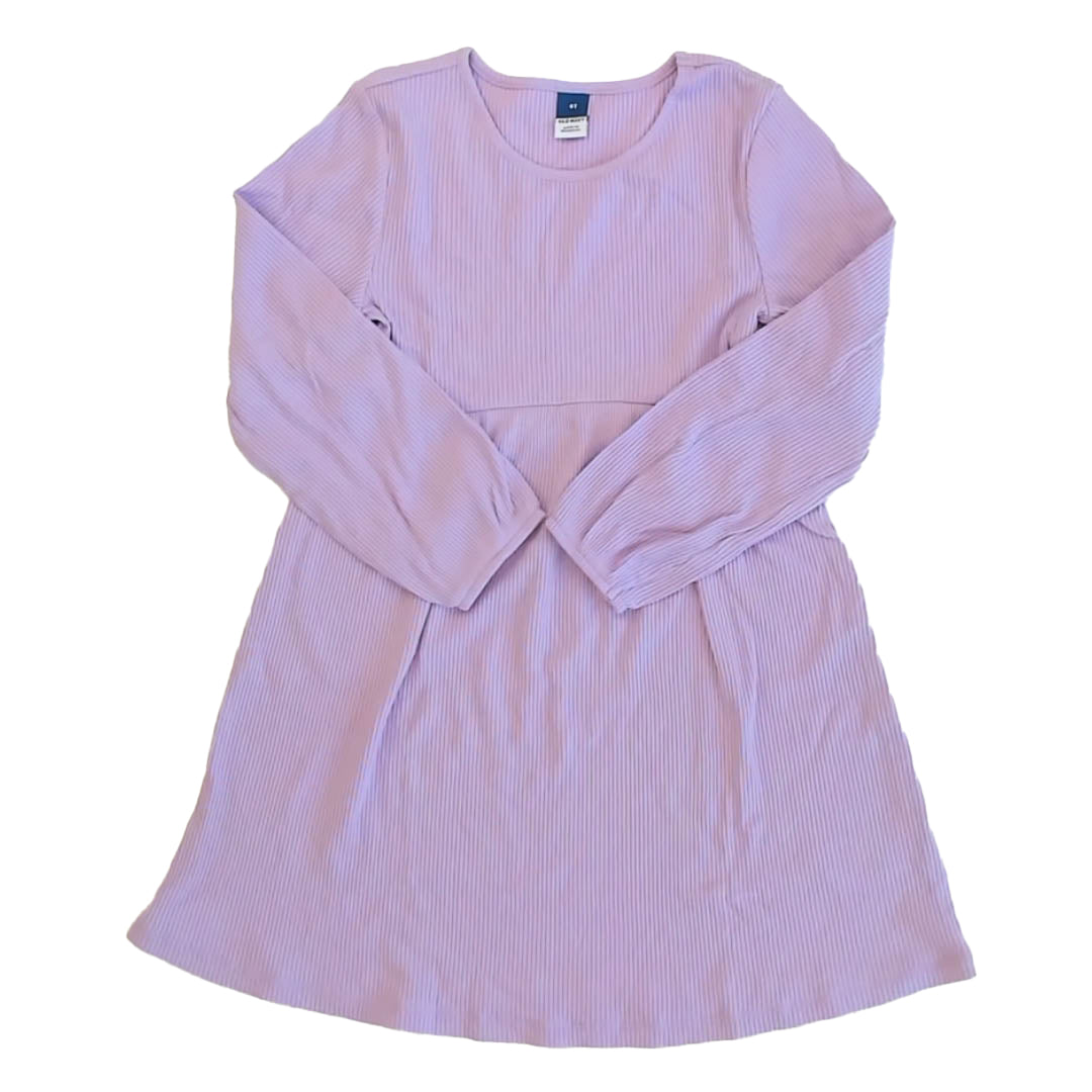 Old Navy Girls Lilac Dress Size: 6 Years Lilac