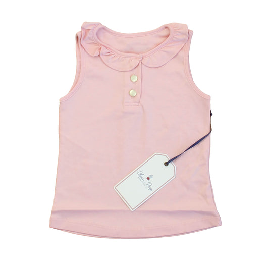 Classic Prep Girls Lilly's Pink Polo Shirt Size: 12-24 Months Lilly's Pink